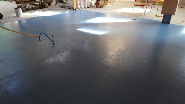 Sol resine epoxy industriel finition brillante 3